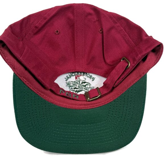 Professional Bull Riders PBR Hat Hunting Outdoors Baseball Cap Red Green Adj - Picture 4 of 10